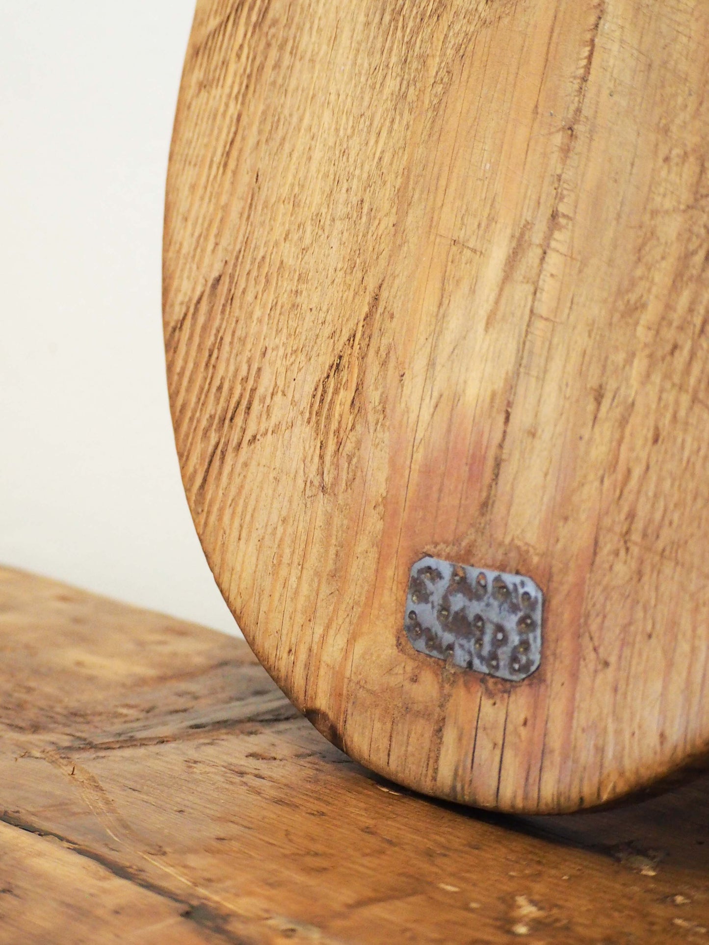 Antique Vintage Rustic Turkish Wooden Charcuterie / Bread Board