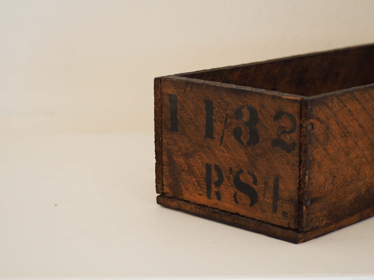 Vintage Rustic Wooden Decorative Box / Storage Box / Kitchen Decor