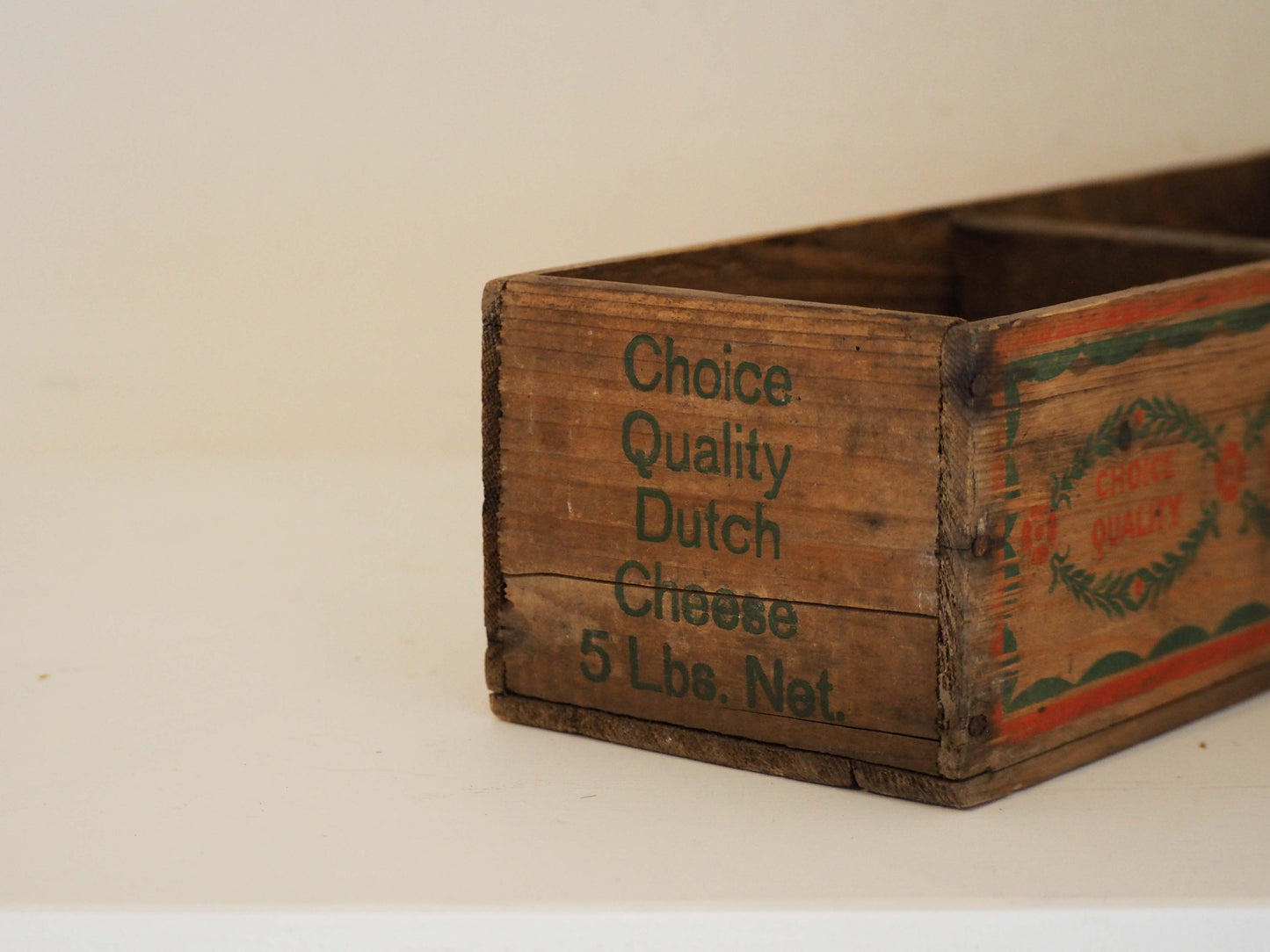 Vintage Rustic Wooden Decorative Box / Storage Box / Kitchen Decor