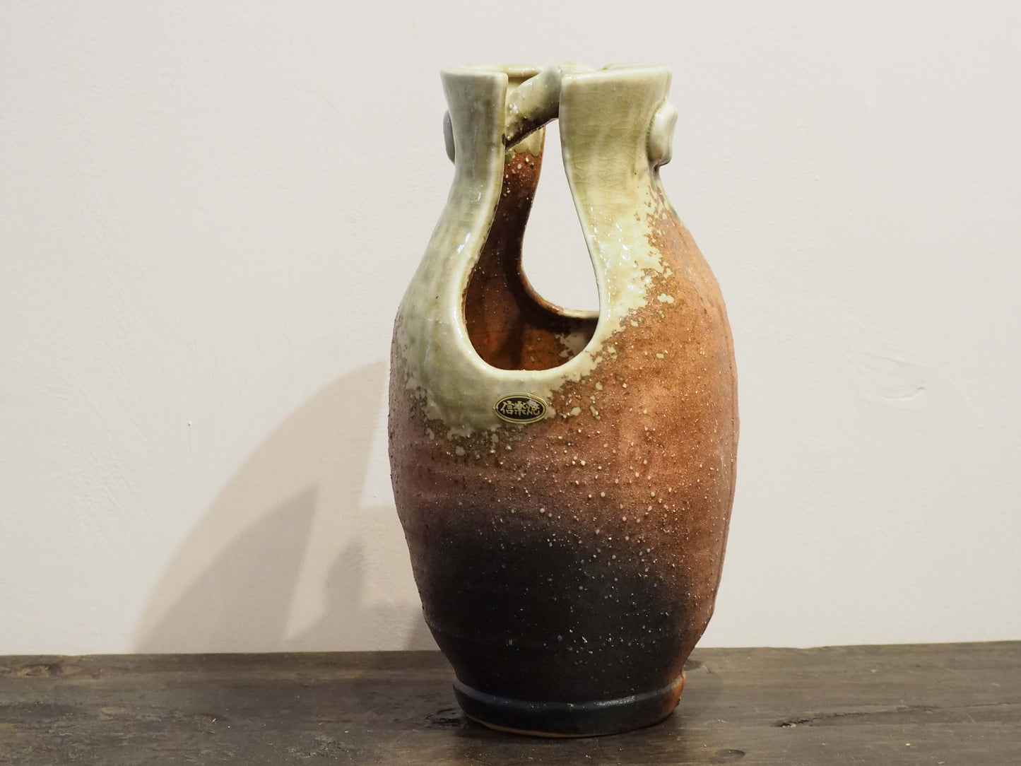 Japanese Ceramic Studio Pottery Decorative Vase Ornament in Original Box