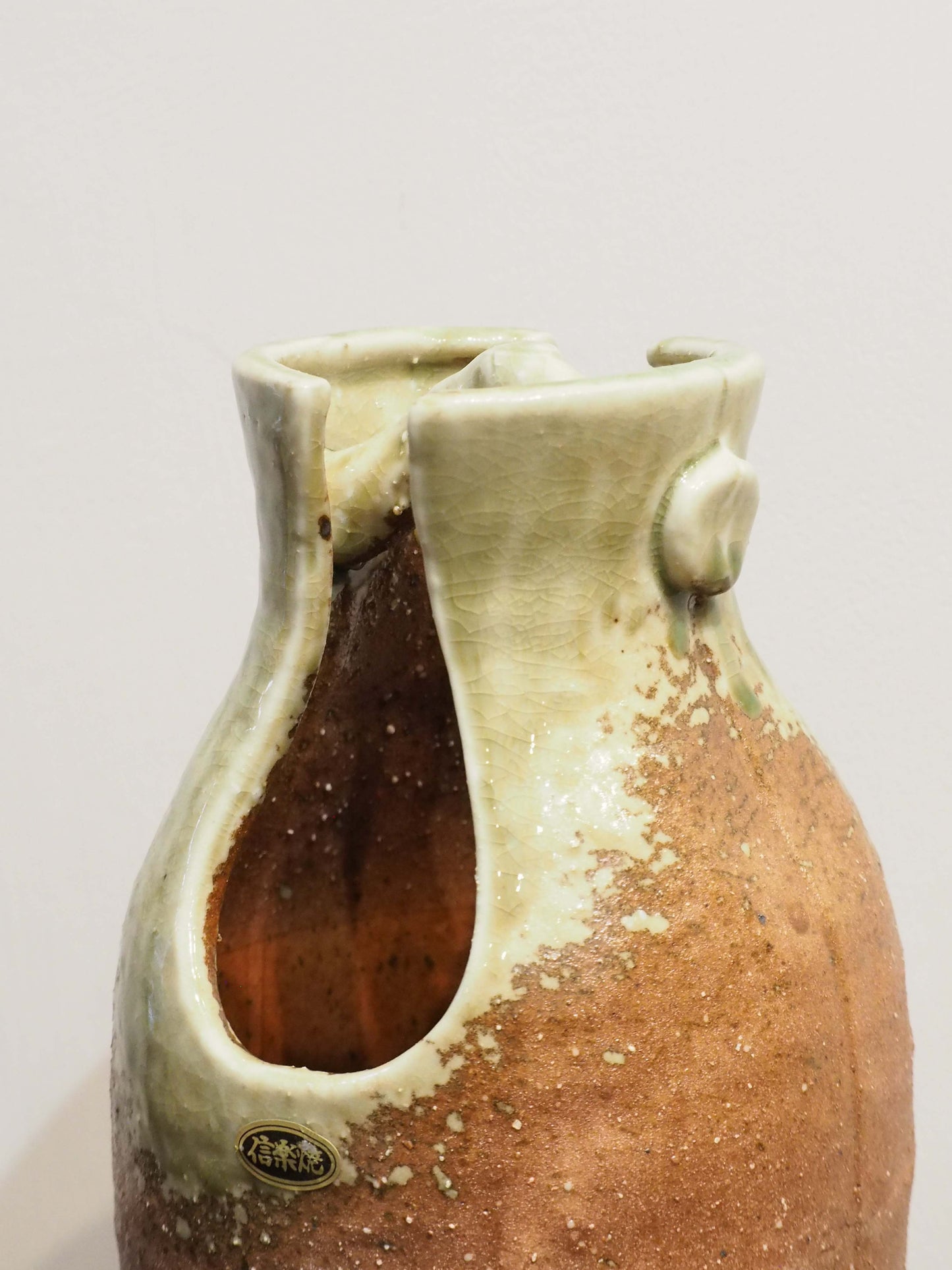 Japanese Ceramic Studio Pottery Decorative Vase Ornament in Original Box