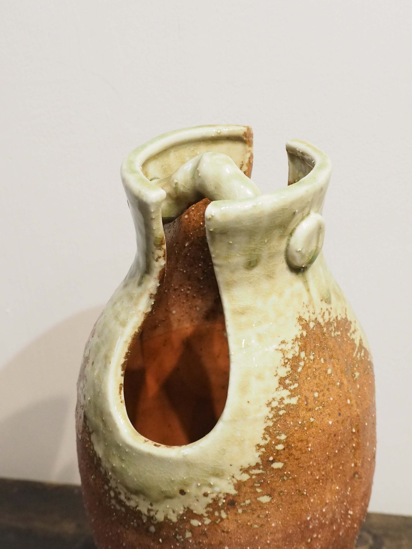 Japanese Ceramic Studio Pottery Decorative Vase Ornament in Original Box