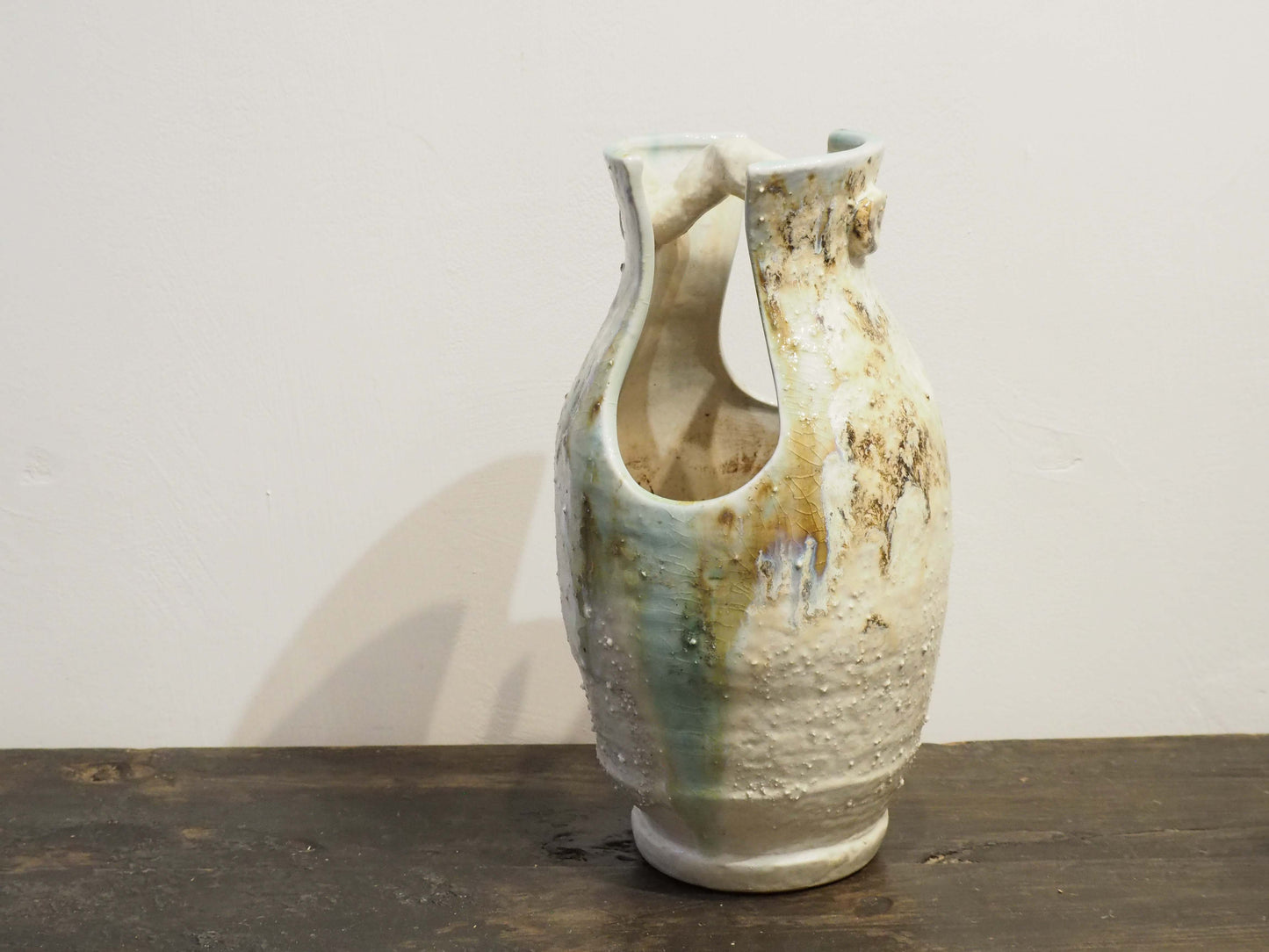 Japanese Ceramic Studio Pottery Decorative Vase Ornament in Original Box