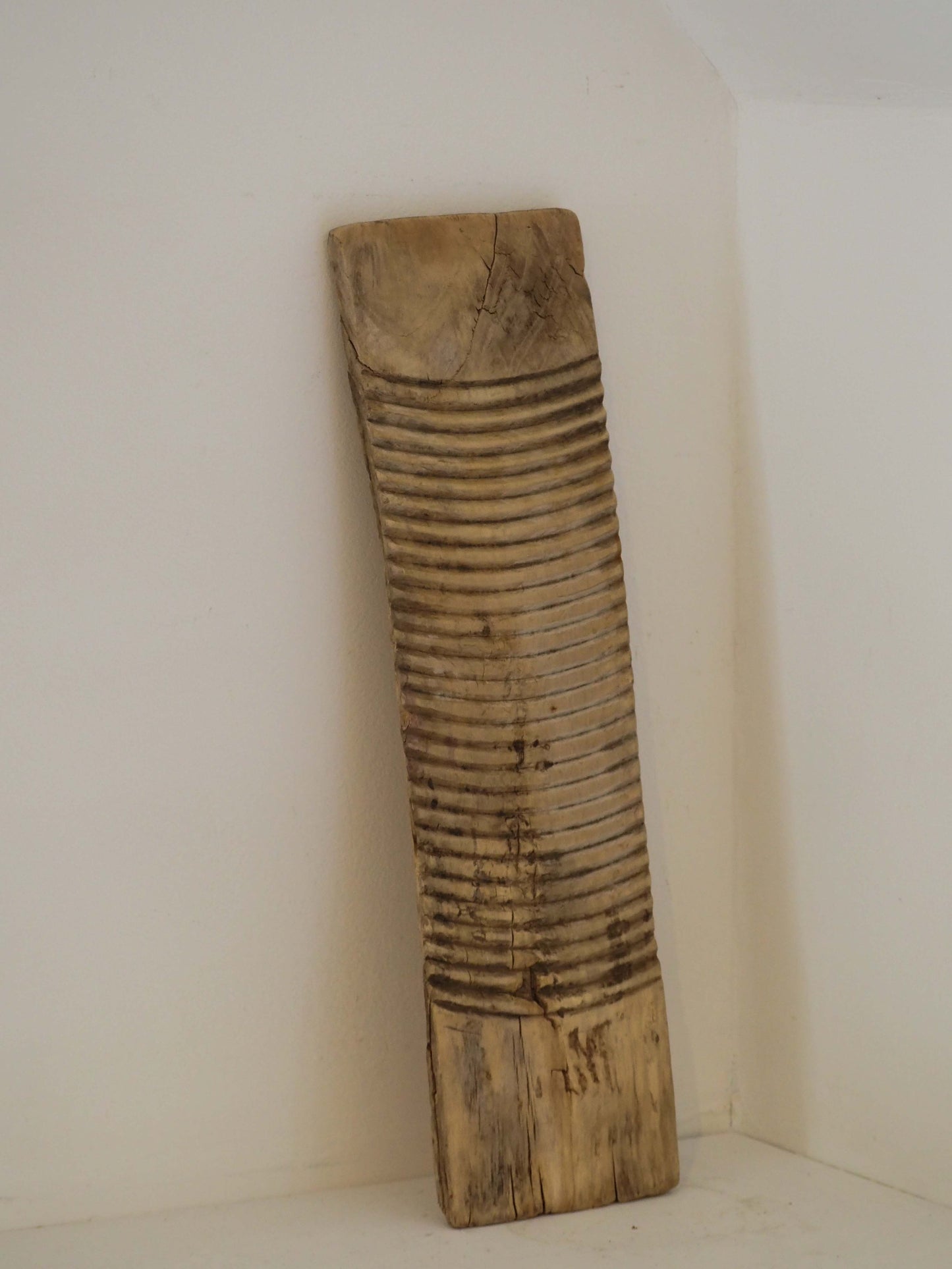 Vintage Antique Wooden Rustic Primitive Elm Ribbed Washboard (Sold Individually)