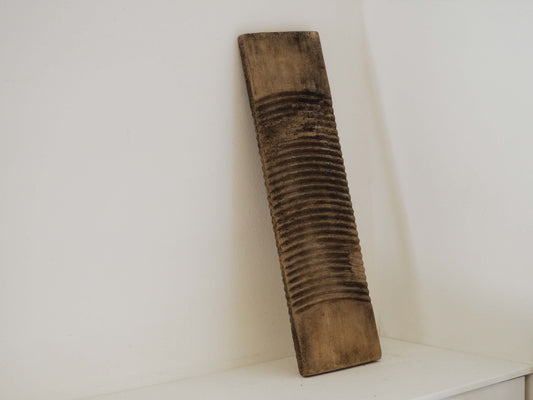 Vintage Antique Wooden Rustic Primitive Elm Ribbed Washboard (Sold Individually)