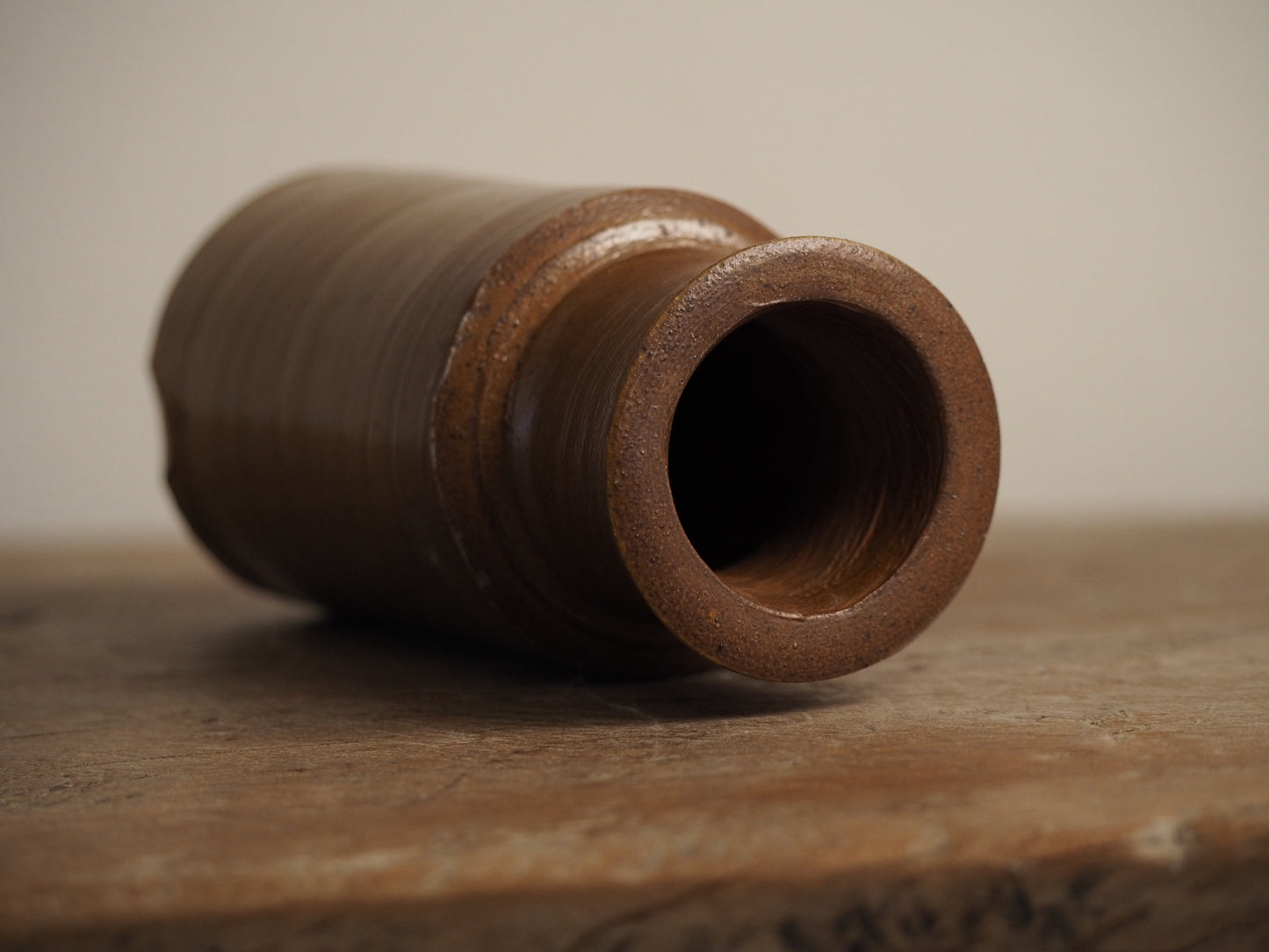 Antique Victorian Brown Stoneware Bottles / Decorative Pot (Sold Individually)