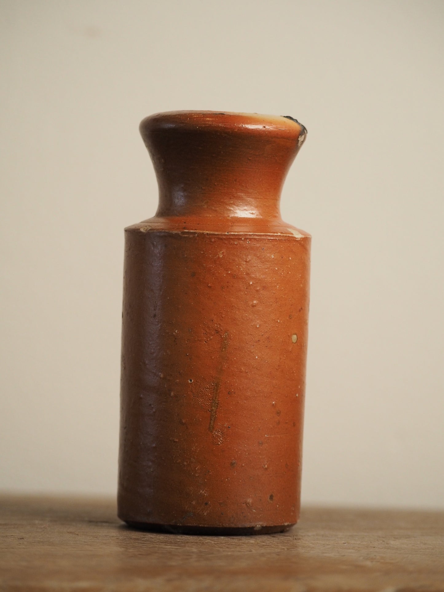 Antique Victorian Brown Stoneware Bottles / Decorative Pot (Sold Individually)