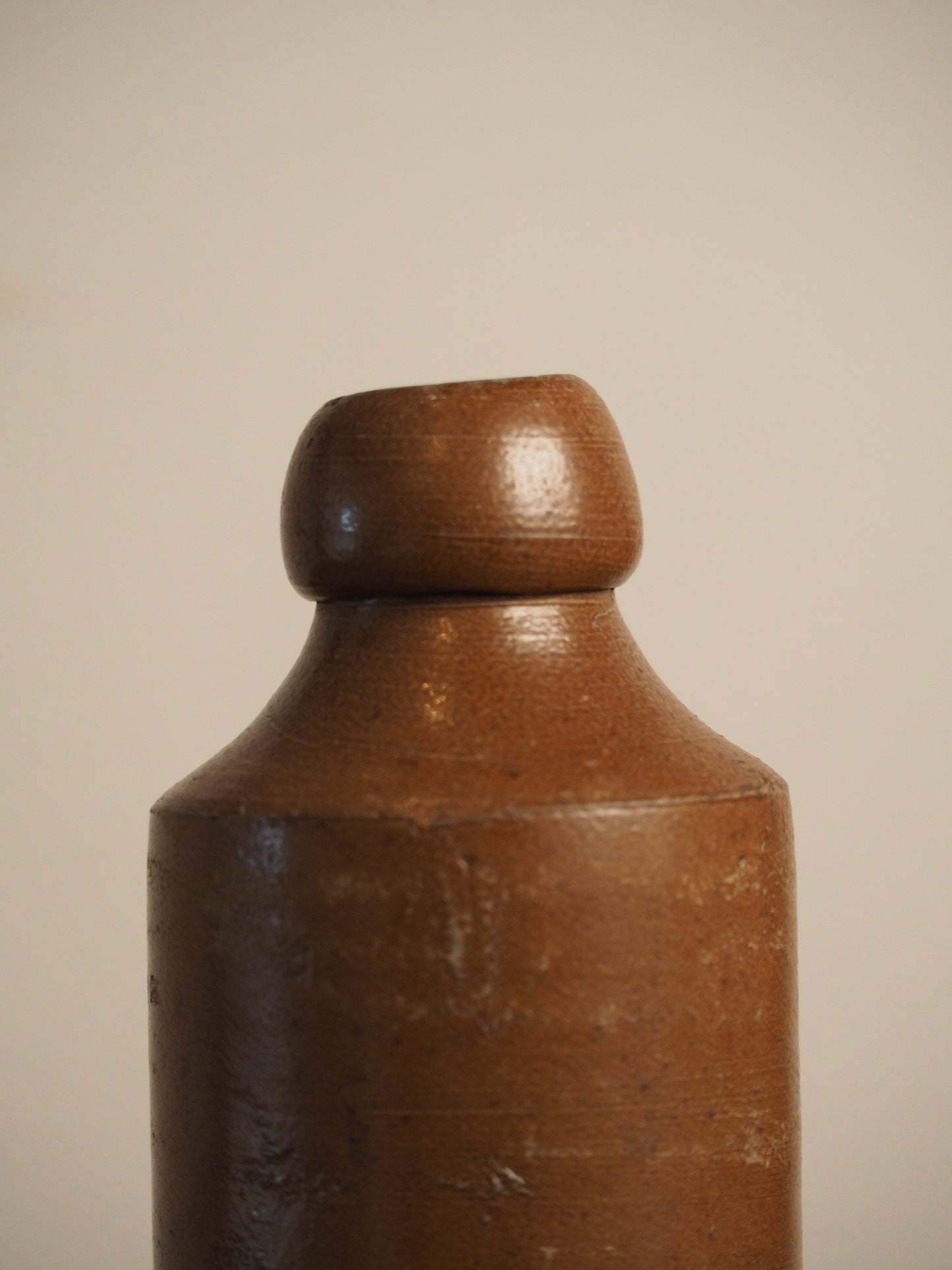 Antique Victorian Brown Stoneware Bottles / Decorative Pot (Sold Individually)