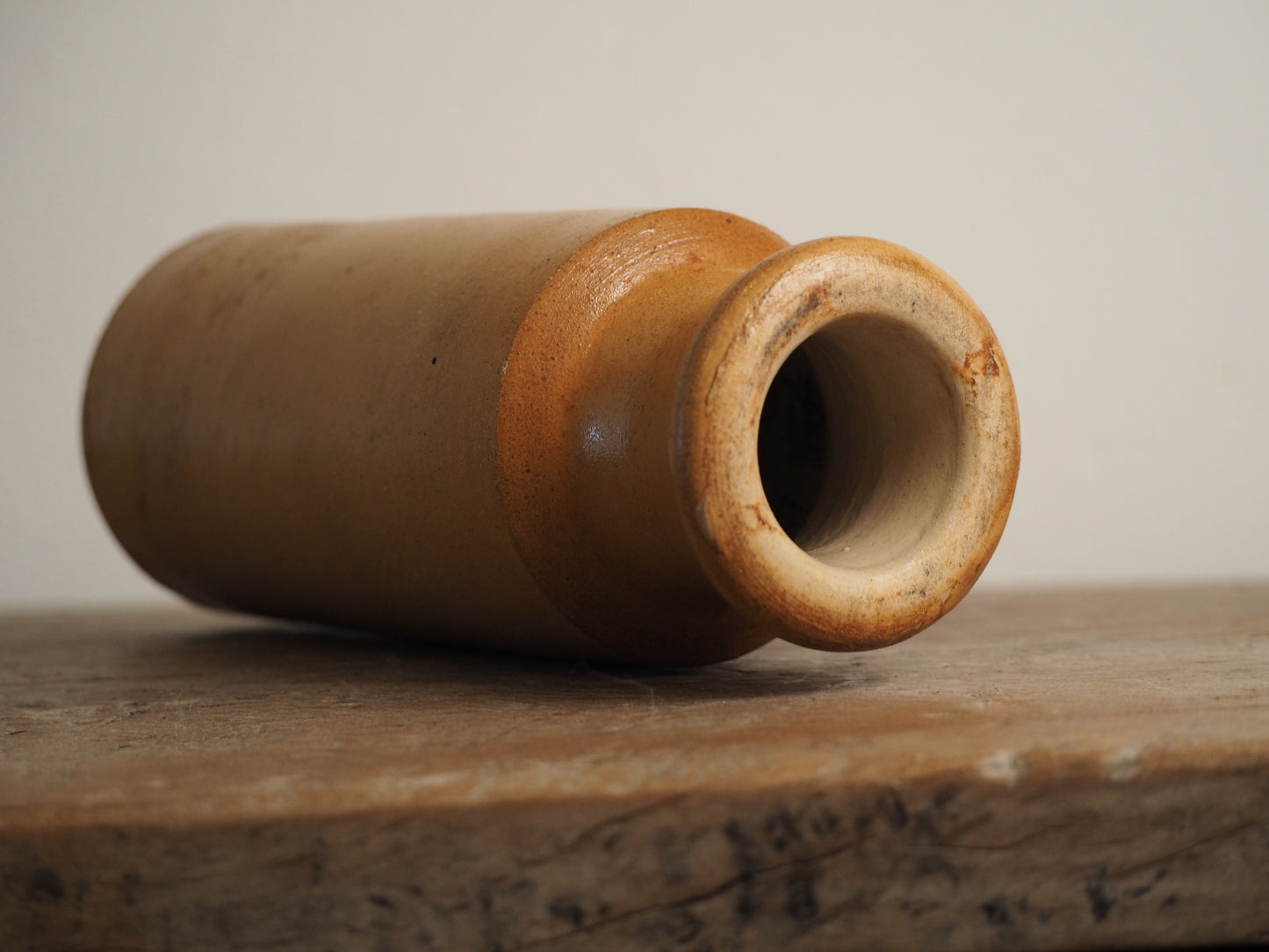 Antique Victorian Brown Stoneware Bottles / Decorative Pot (Sold Individually)