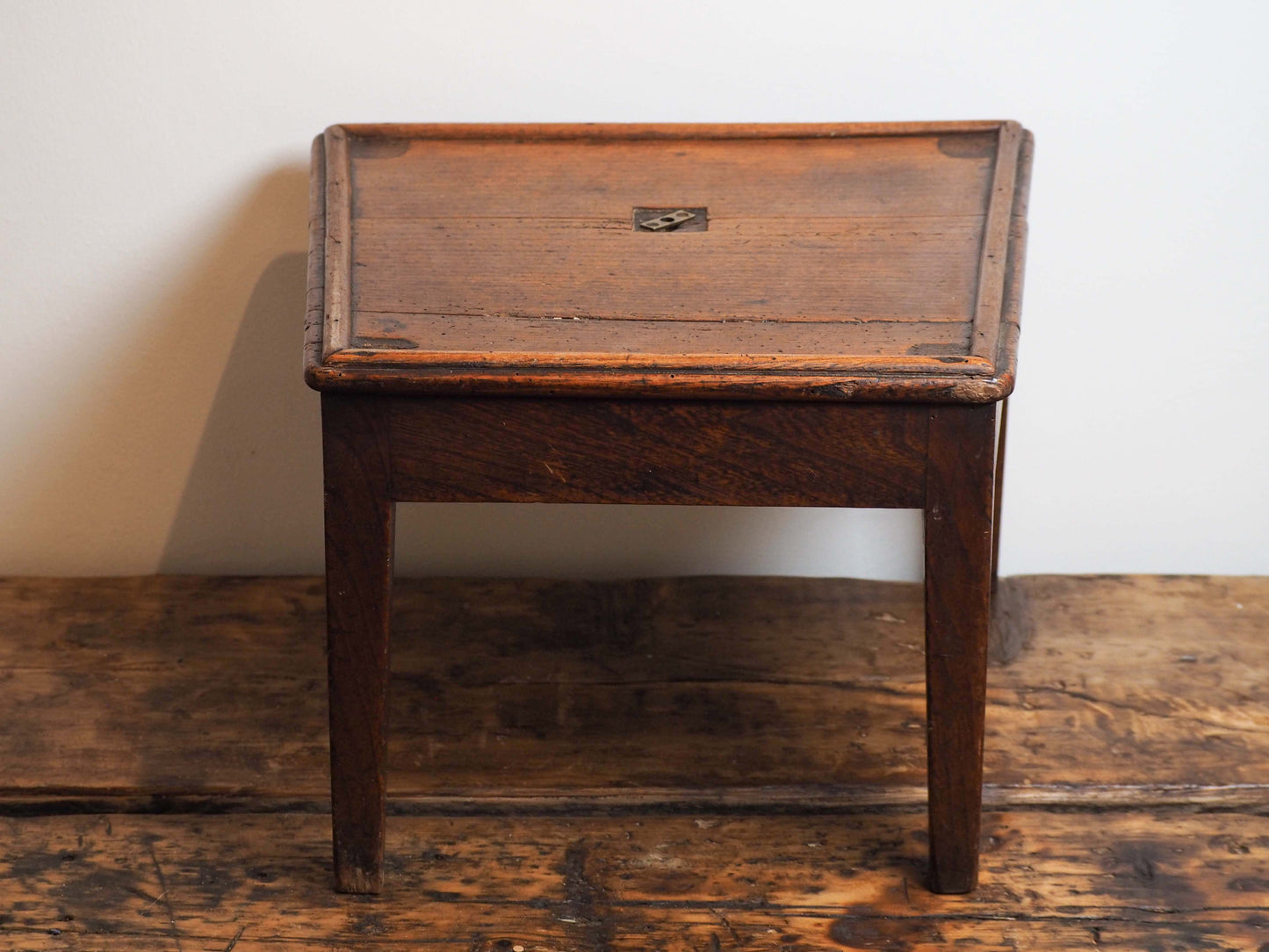 Vintage Antique Small Wooden Oak Table / Georgian Table