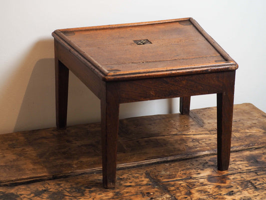 Vintage Antique Small Wooden Oak Table / Georgian Table