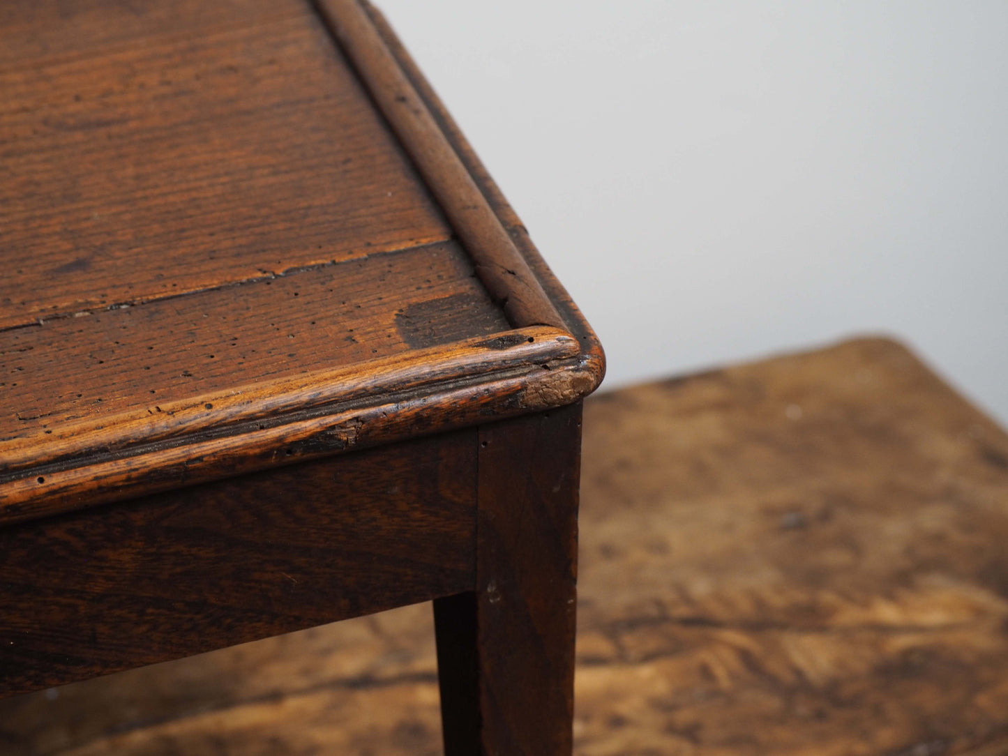 Vintage Antique Small Wooden Oak Table / Georgian Table
