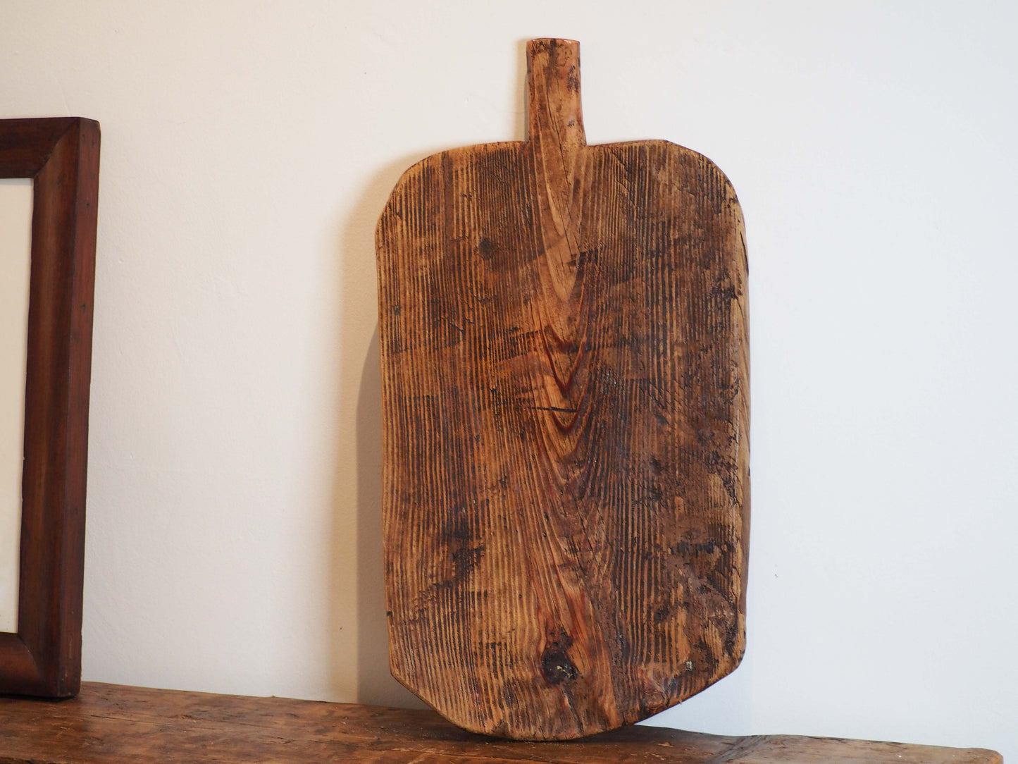 Antique Vintage Rustic Turkish Wooden Charcuterie Chopping Board / Bread Board (Sold individually)