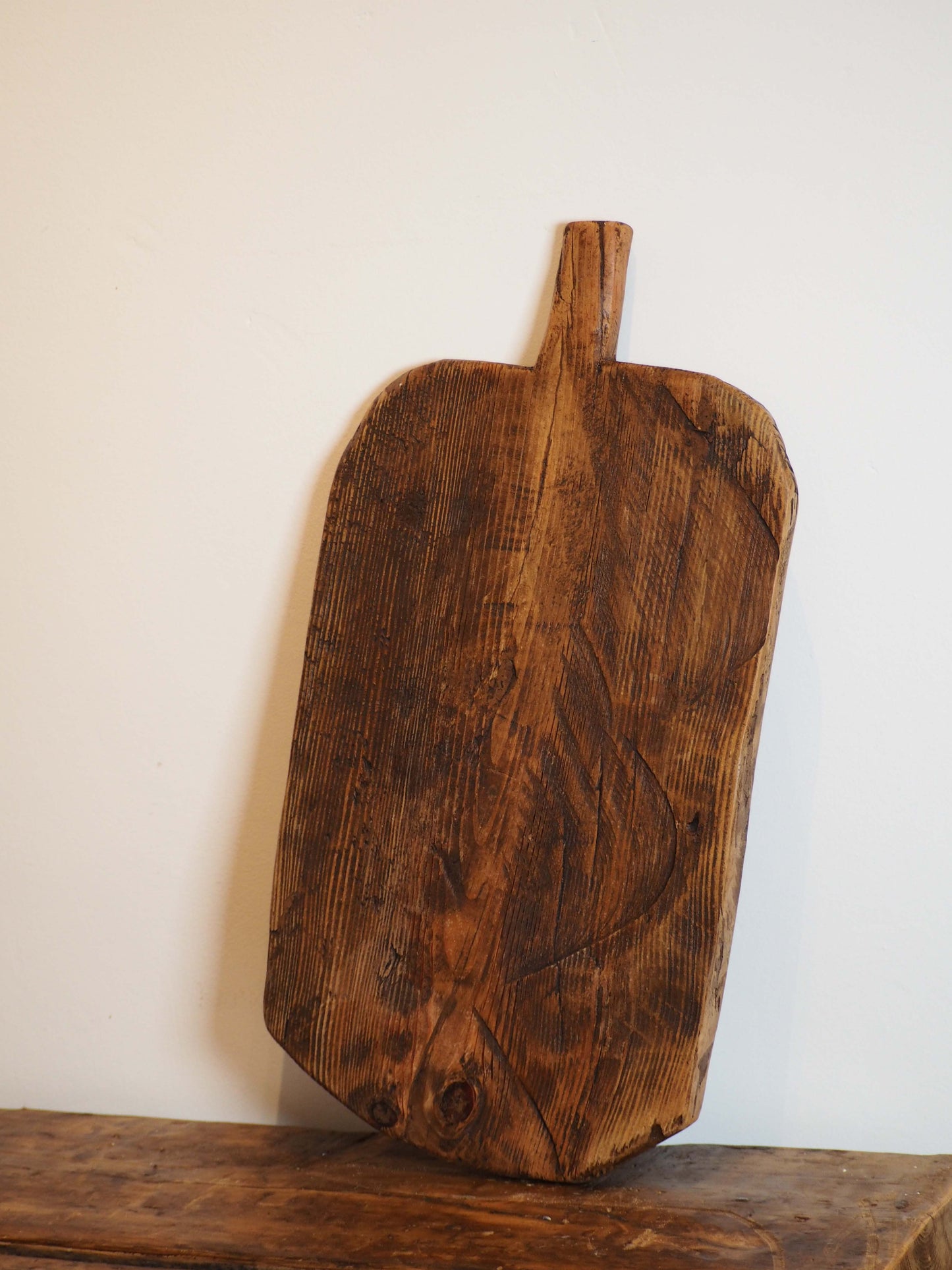 Antique Vintage Rustic Turkish Wooden Charcuterie Chopping Board / Bread Board (Sold individually)
