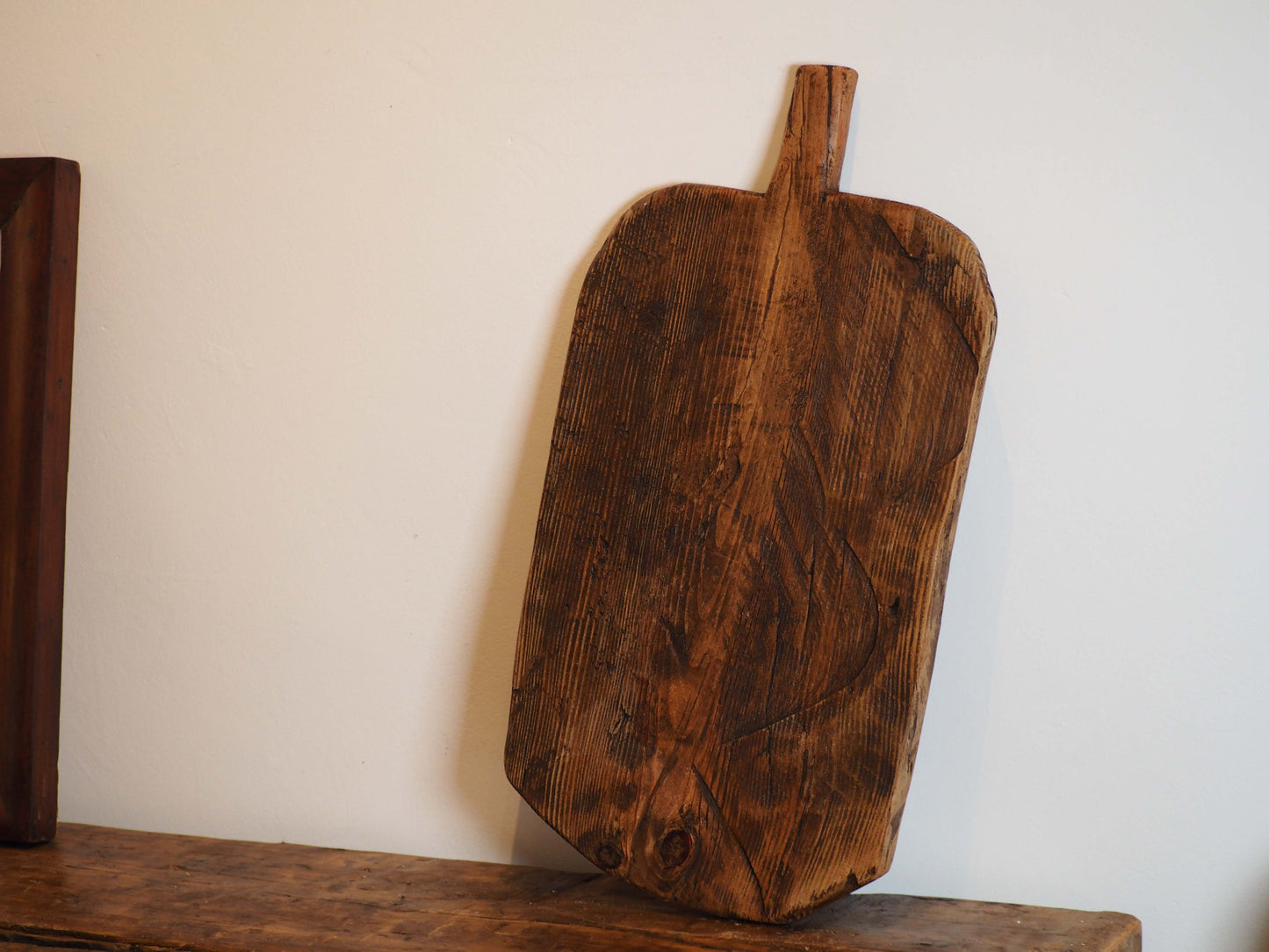 Antique Vintage Rustic Turkish Wooden Charcuterie Chopping Board / Bread Board (Sold individually)