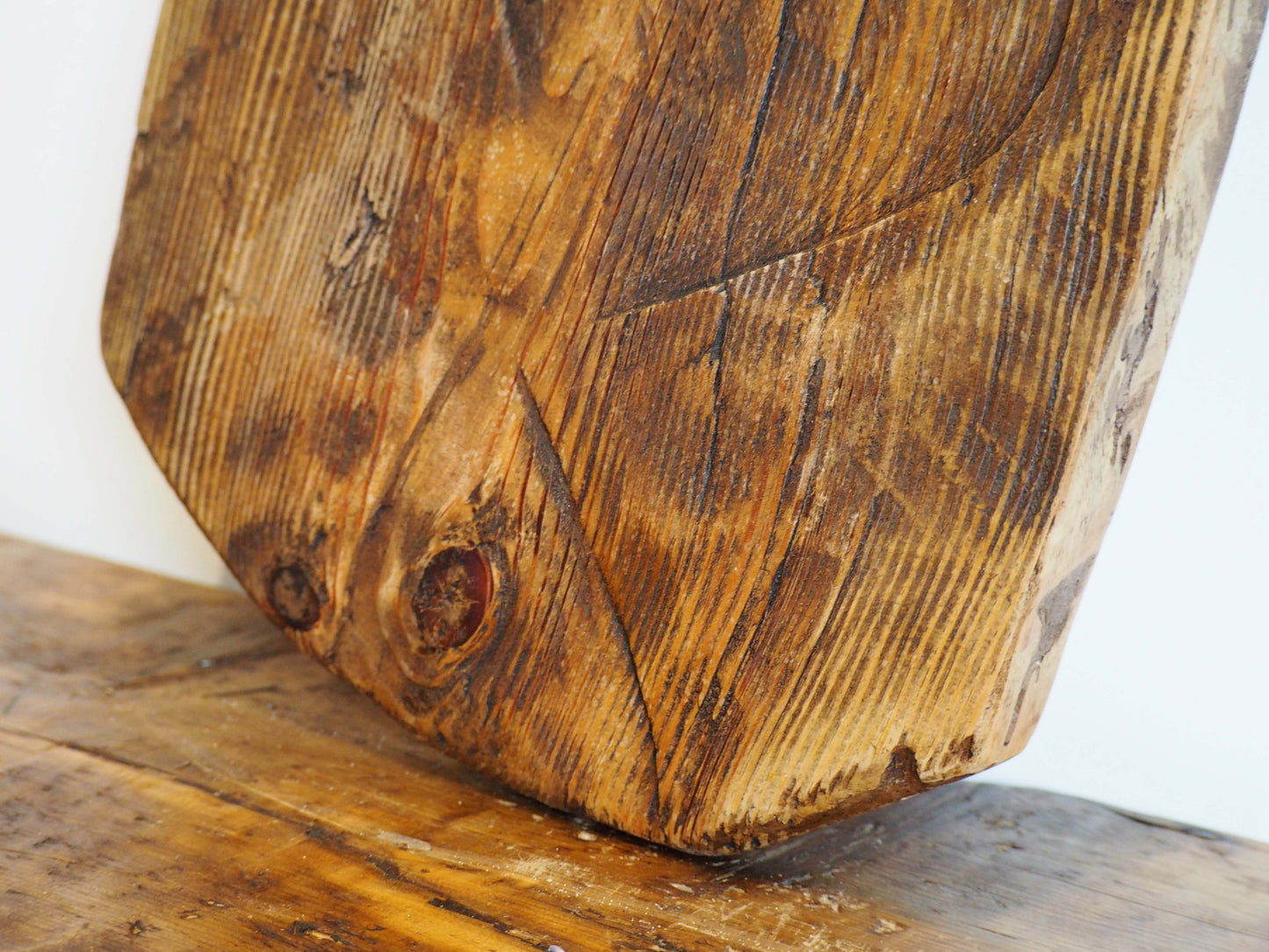 Antique Vintage Rustic Turkish Wooden Charcuterie Chopping Board / Bread Board (Sold individually)