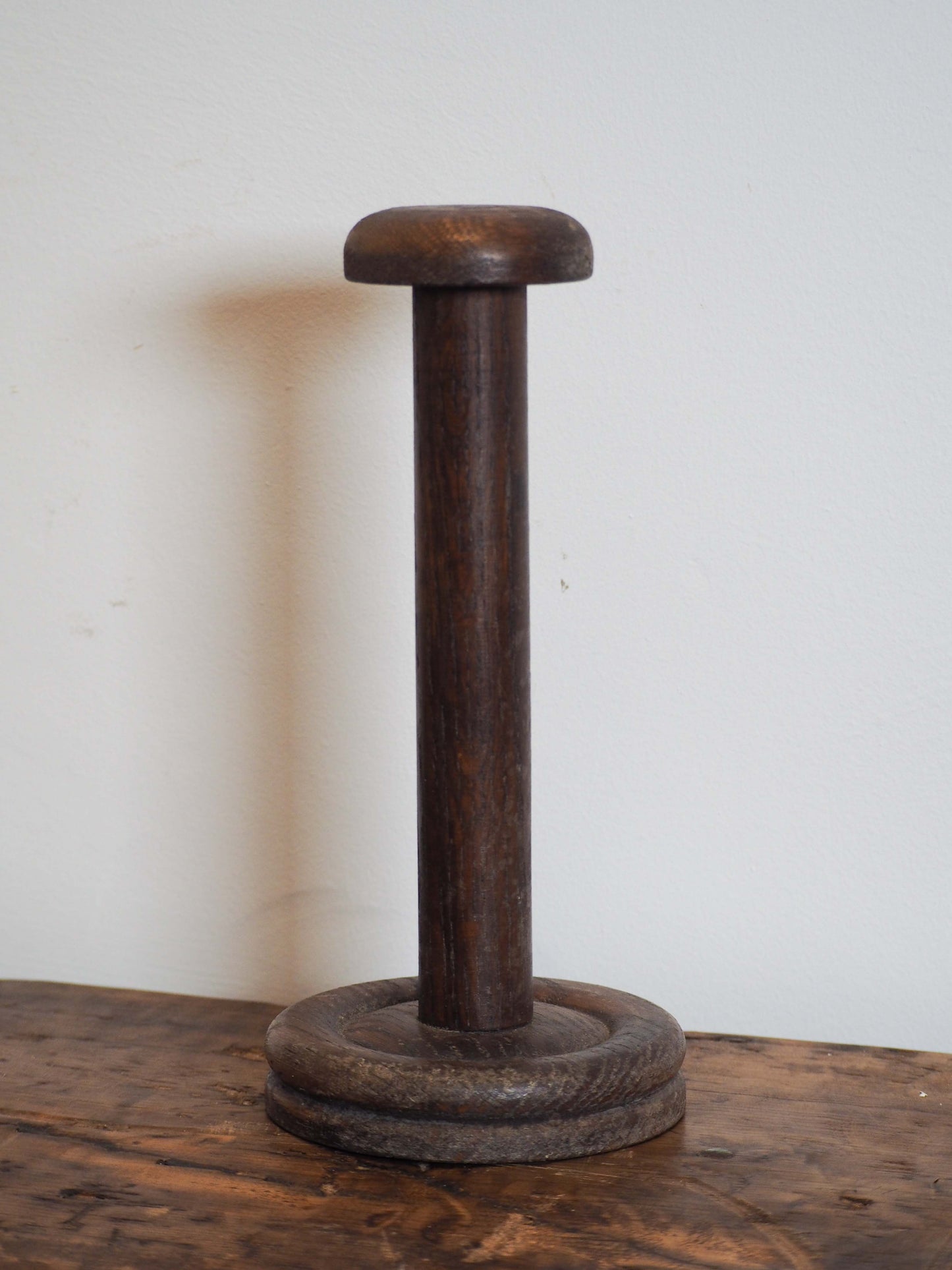 Antique Vintage French Wooden Turned Hat Stands (Sold Individually)
