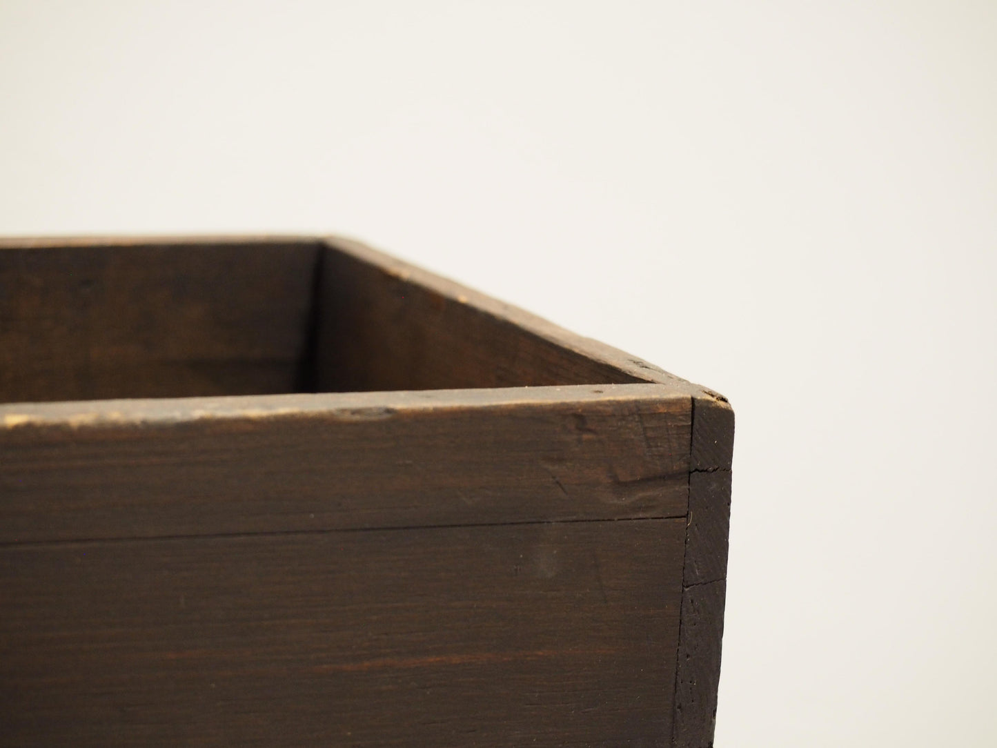 Vintage Wooden Box Featuring Hand-Painted 'No 12' / Old Rustic Storage Box