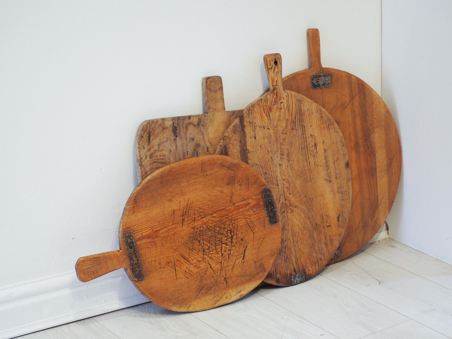 Antique Vintage Rustic Turkish Wooden Charcuterie Chopping Board / Bread Board (Sold individually)