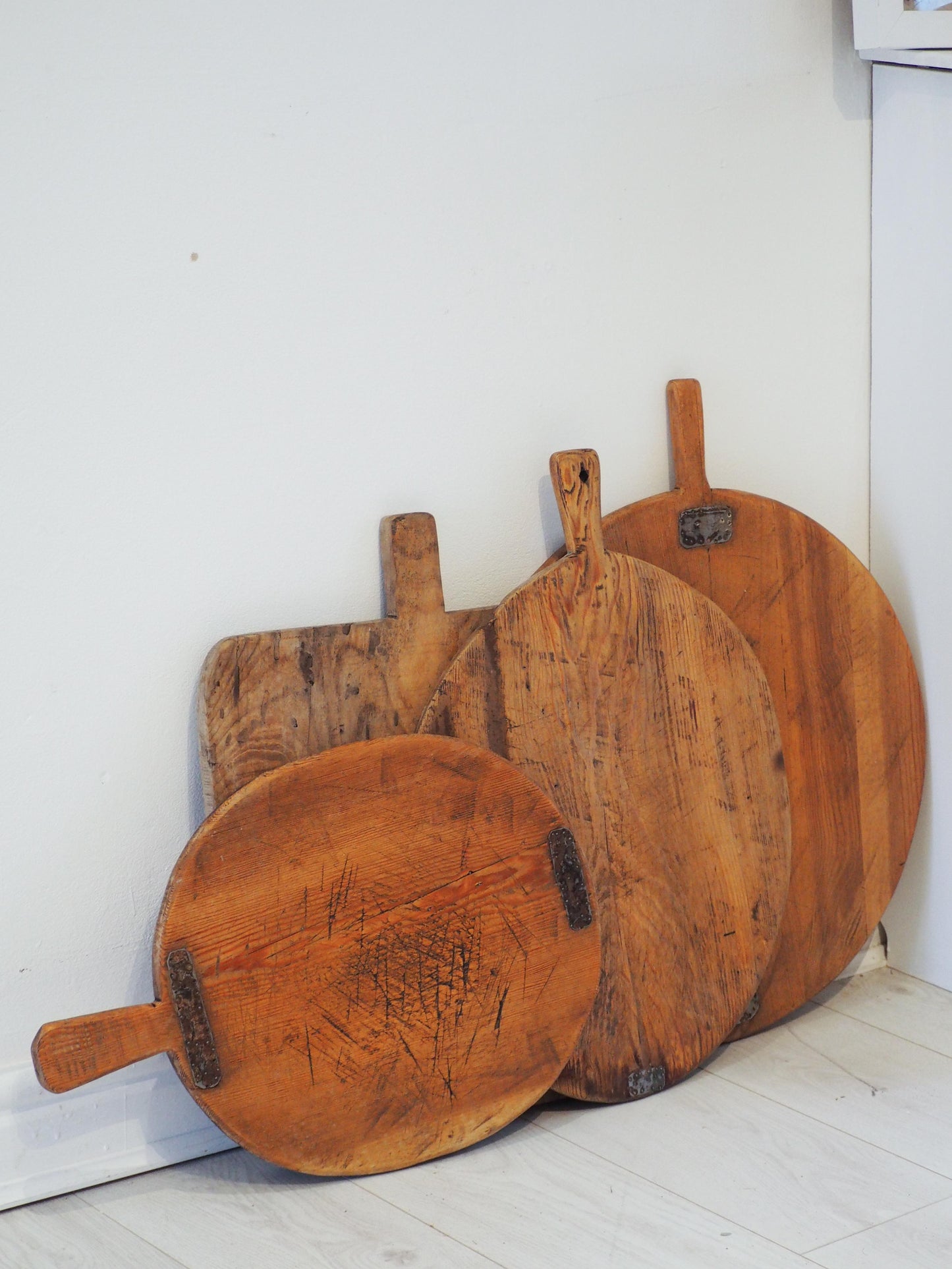 Antique Vintage Rustic Turkish Wooden Charcuterie Chopping Board / Bread Board (Sold individually)