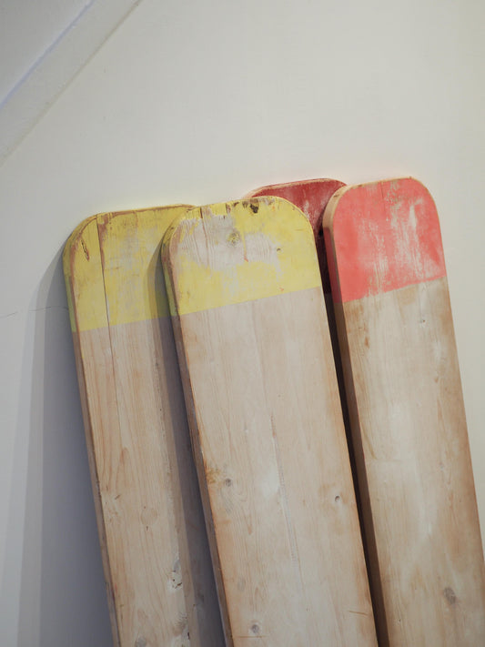 Vintage Reclaimed Rustic Pottery Board Pine Shelving / Decorative Shelf (Sold Individually)