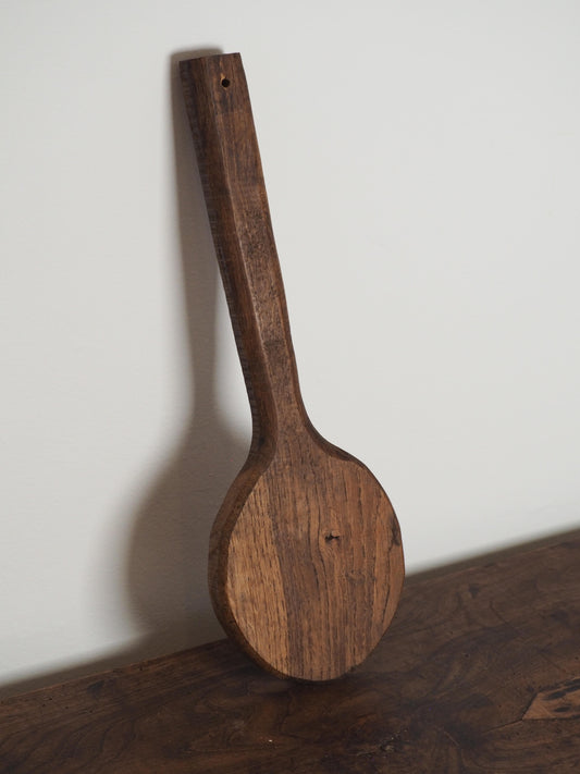 Vintage French Wooden Laundry Paddle / Lavender Batten Board / Decorative Paddle