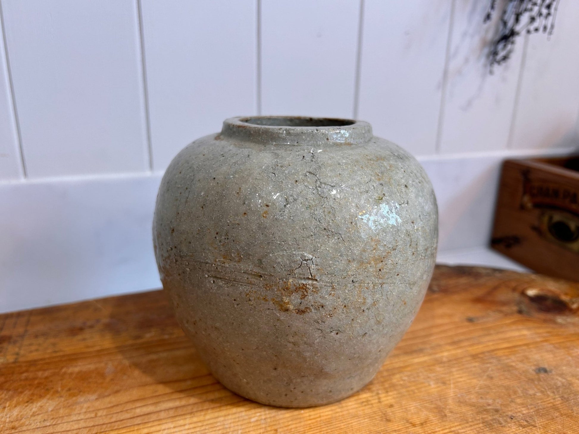 Antique 16th / 17th Century Ming Provincial Ginger Jar ChineseDust CollectorsDust Collectors